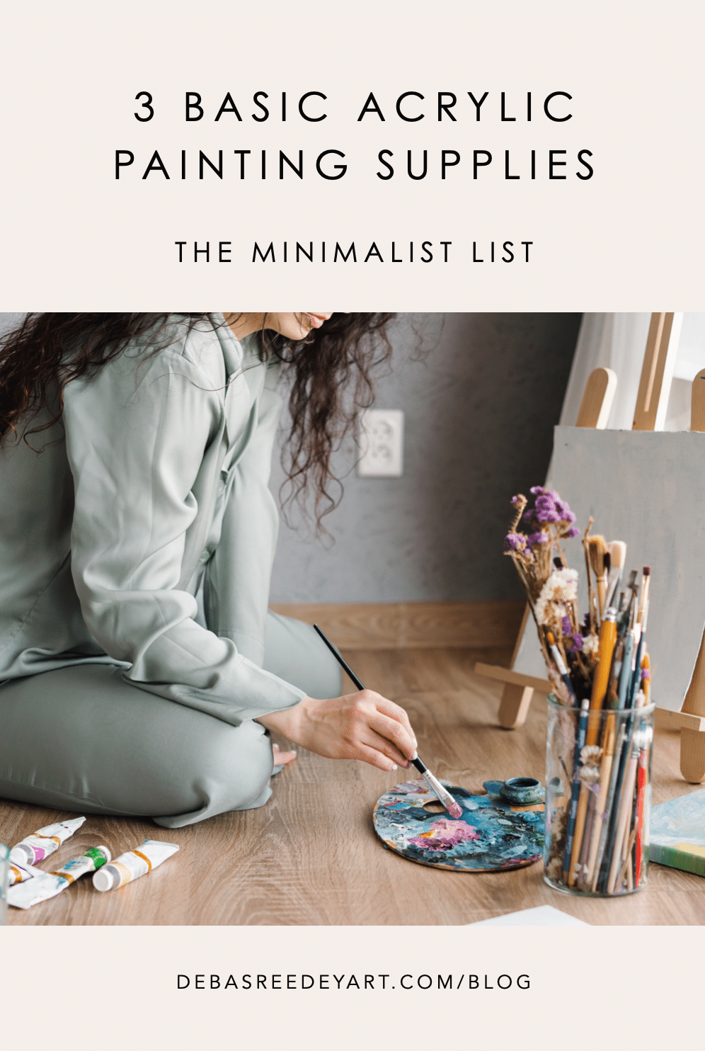 3 Basic Acrylic Painting Supplies The Minimalist List For Beginners