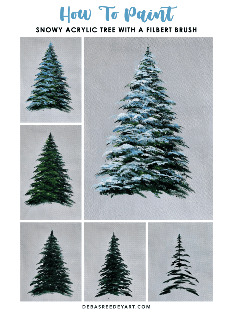 snowy tree painting 3