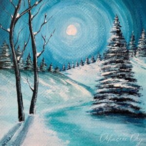 Gallery - Winter Paintings - Debasree Dey Art