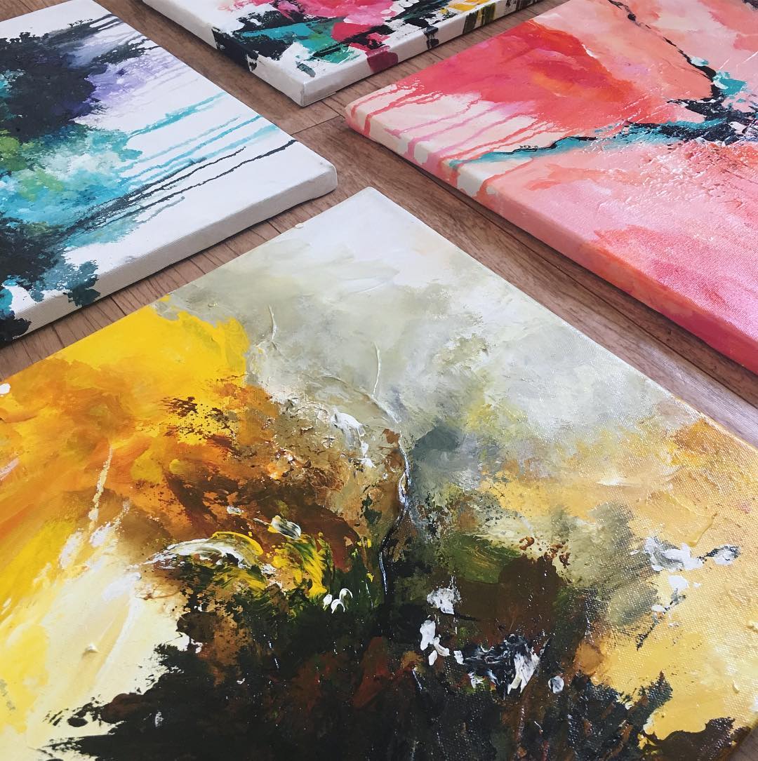 12 Acrylic Painting Surfaces A Beginner's Guide Debasree Dey Art