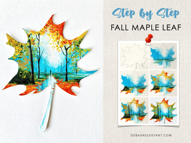 how-to-paint-a-maple-leaf-easy-acrylic-painting-for-beginners-step-by-step 1