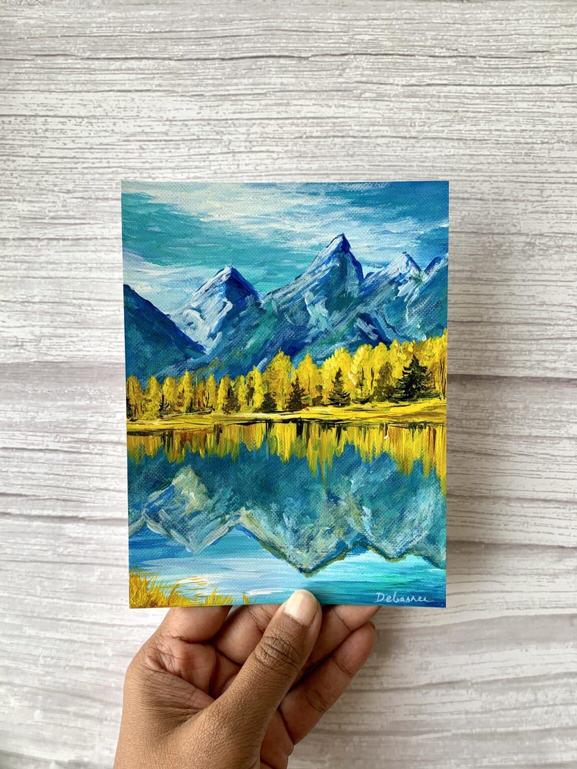 Debasree Dey Art Acrylic Painting Online Classes For Beginners