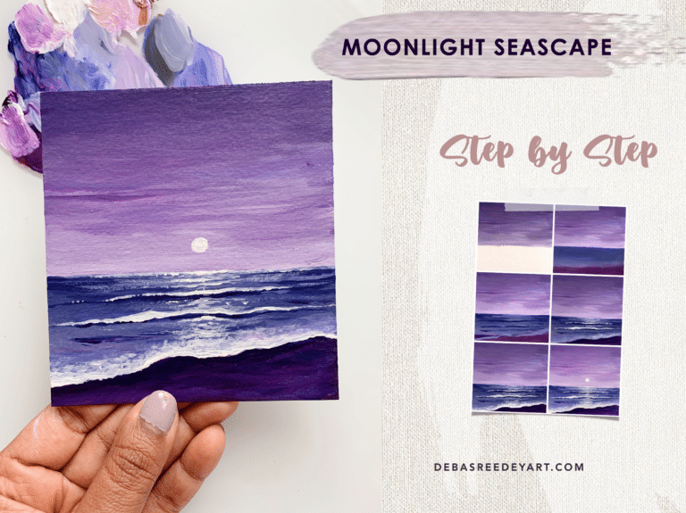 moonlight-seascape-beginner-acrylic-painting-tutorial-step-by-step-landscape 1