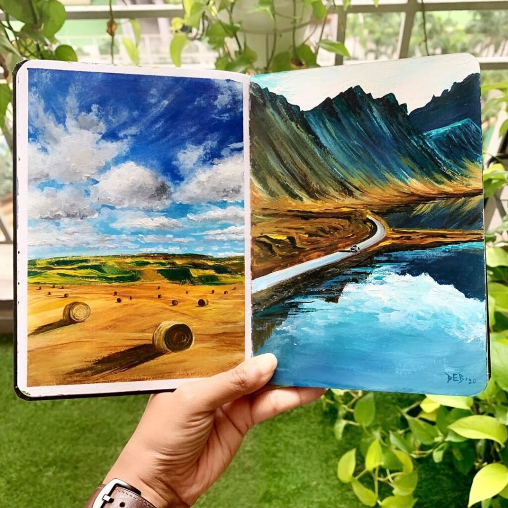 Sketchbook-painting-ideas-easy-acrylic-painting-in-sketchbook-nature-landscape-aesthetic-Debasree-Dey-Art-10-13_2683531770525760242