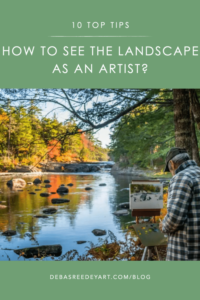 HOW TO SEE THE LANDSCAPE AS AN ARTIST