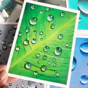 How to Paint Water Drops with Acrylics - A Step-by-Step Tutorial ...