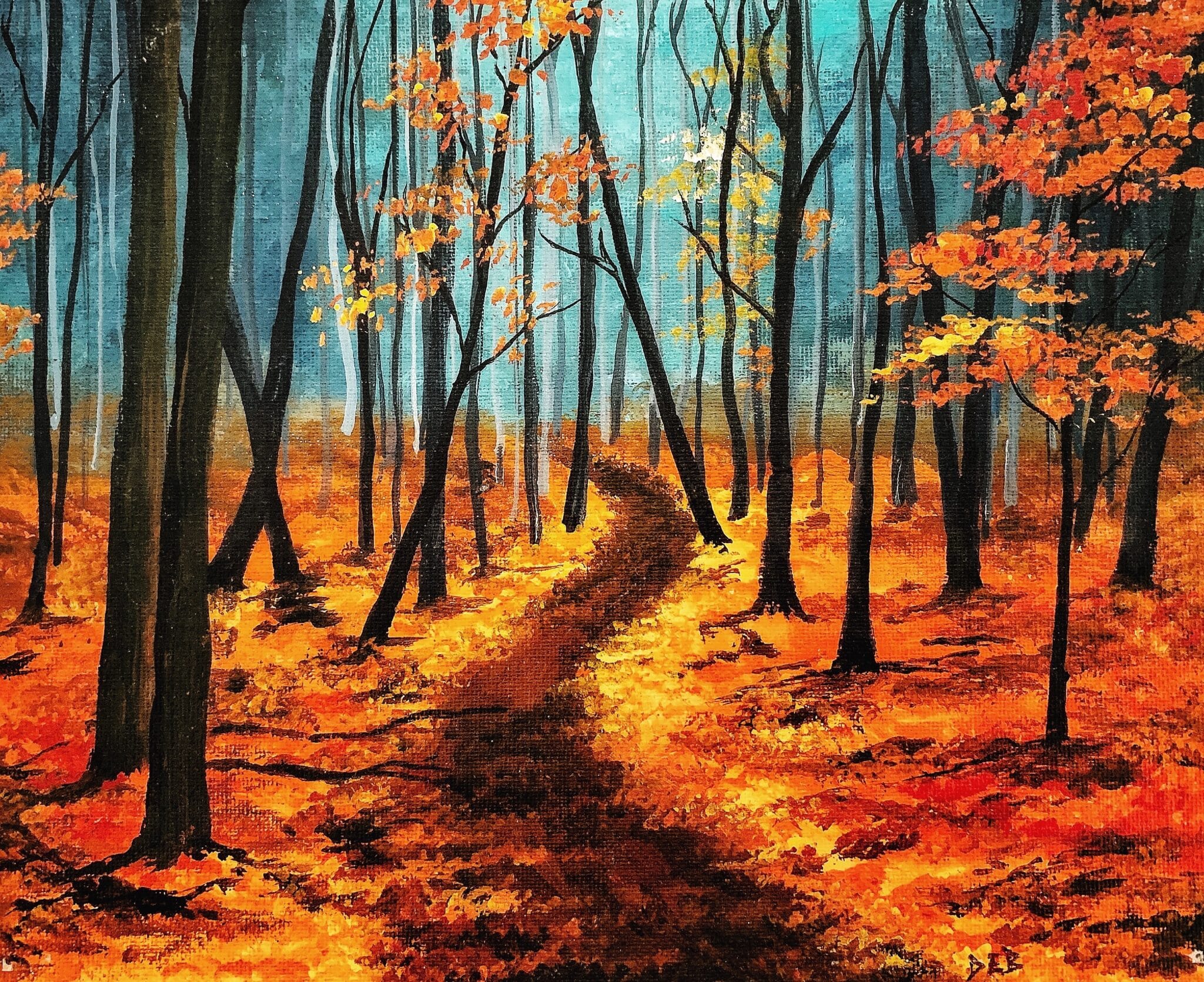 Gallery - Fall paintings - Debasree Dey Art