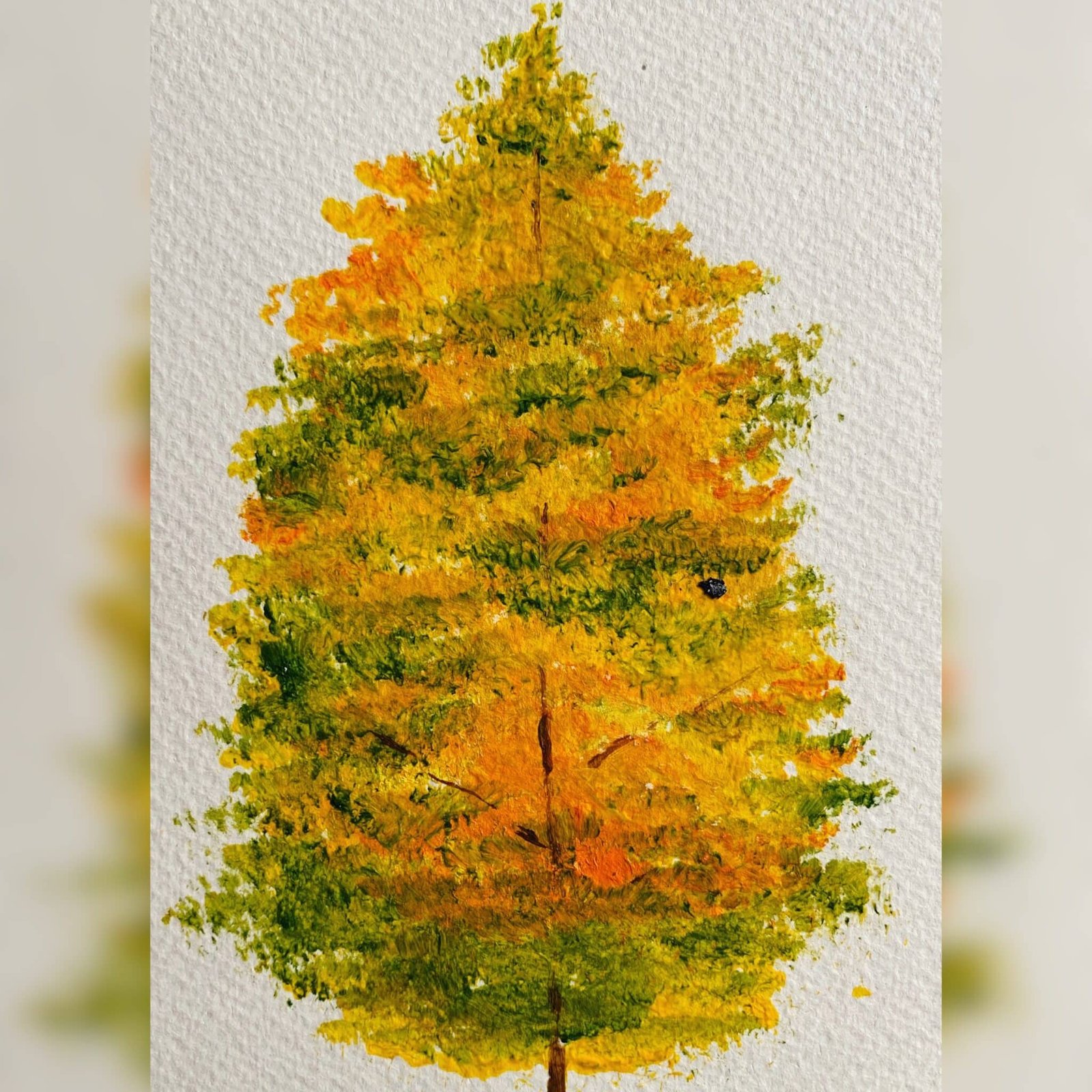 15 Days of Autumn Trees & Landscapes - Debasree Dey Art