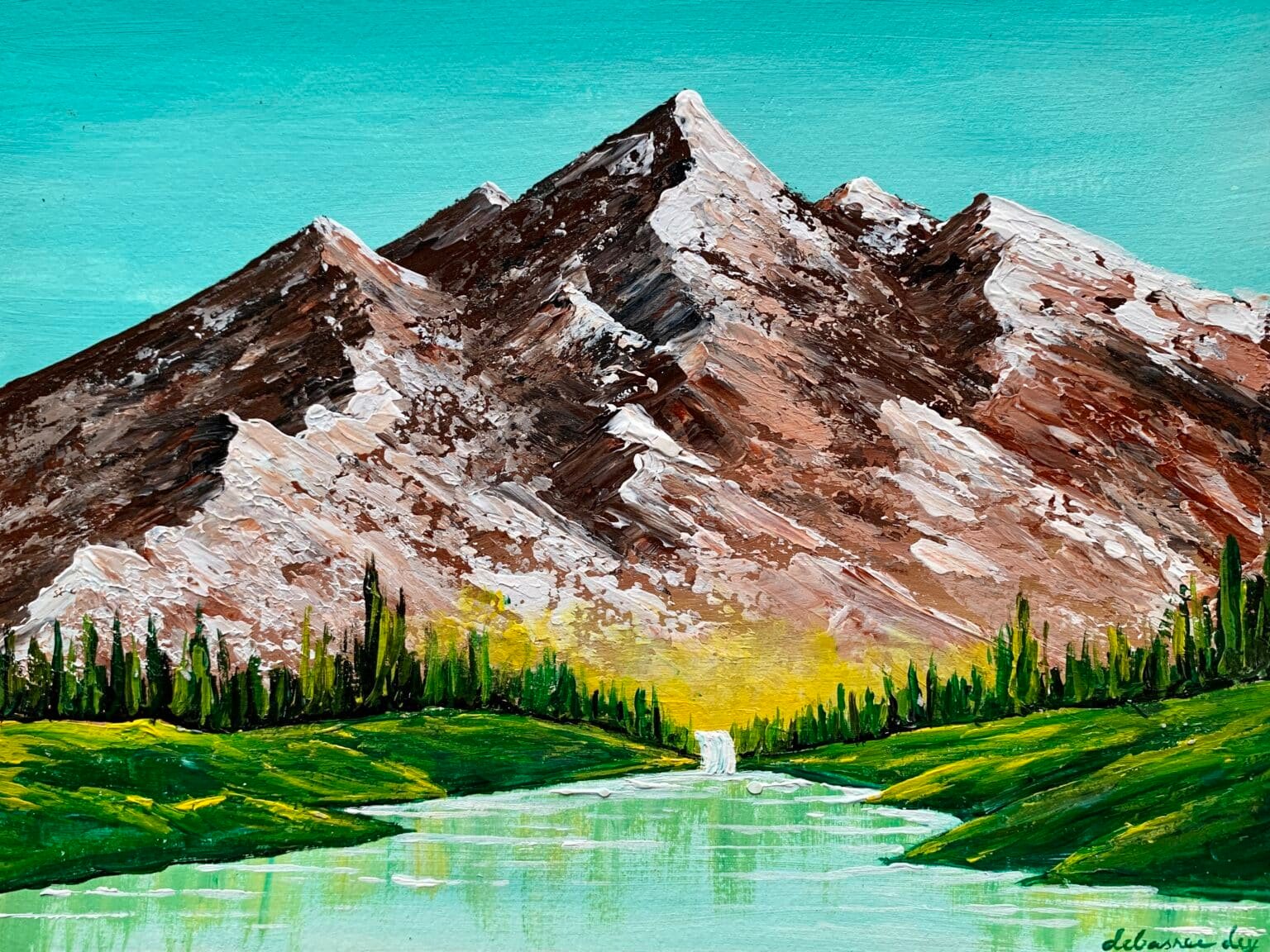 Gallery Mountain Paintings Debasree Dey Art