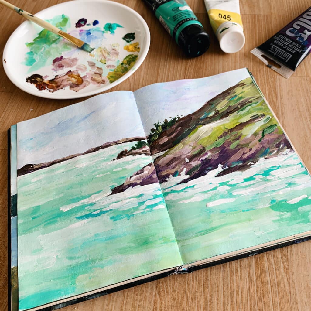 Gallery - Sketchbook Paintings - Debasree Dey Art