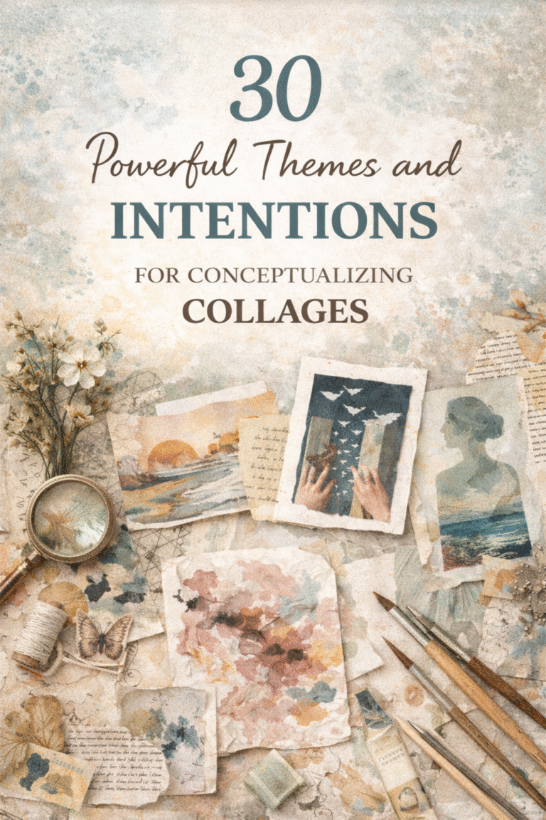 30 Powerful Themes and Intentions for Conceptualizing Collages
