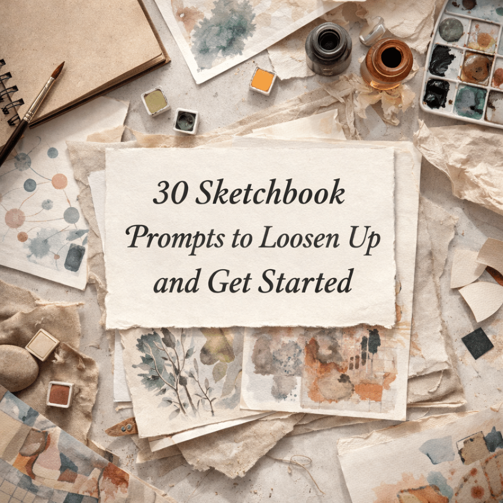 30 Sketchbook Prompts to Loosen Up and Get Started