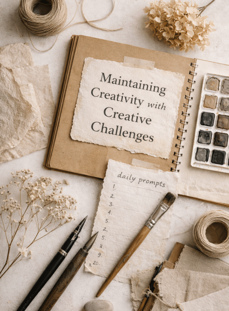 Maintaining Creativity with creative challenges