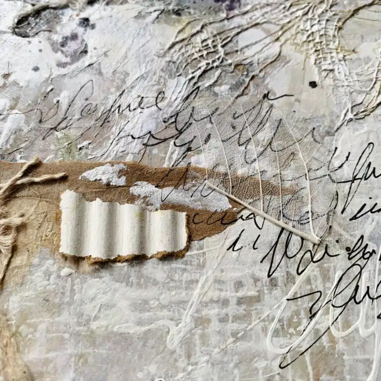 Winter-Mixed-media-collage-sketchbook-art-journal-junk-journal-pages-debasree-dey-art-4211