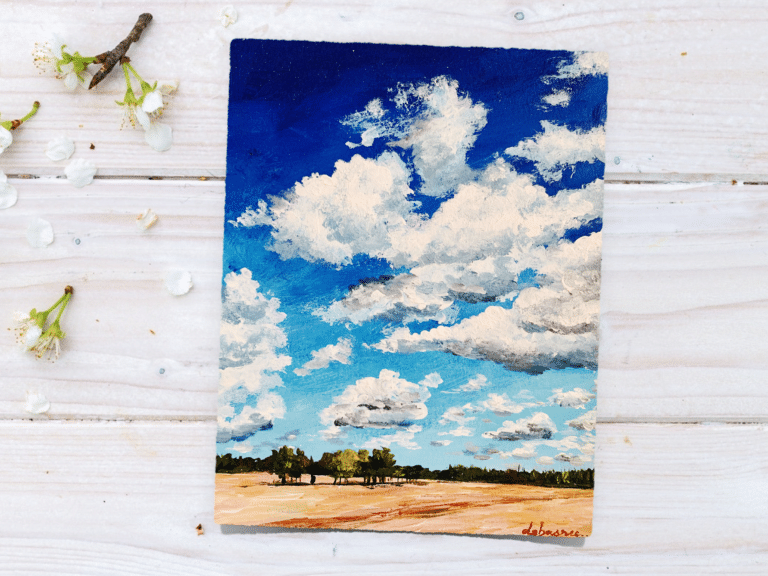 1-15-days-of-summer-sky-spring-landscapes-acrylic-painting-tutorials-online-class-debasree-dey-art