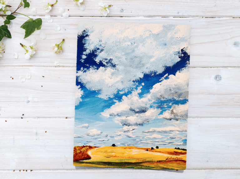 4-15-days-of-summer-sky-spring-landscapes-acrylic-painting-tutorials-online-class-debasree-dey-art