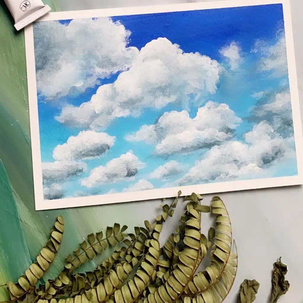 15 days of summer sky - Debasree Dey Art