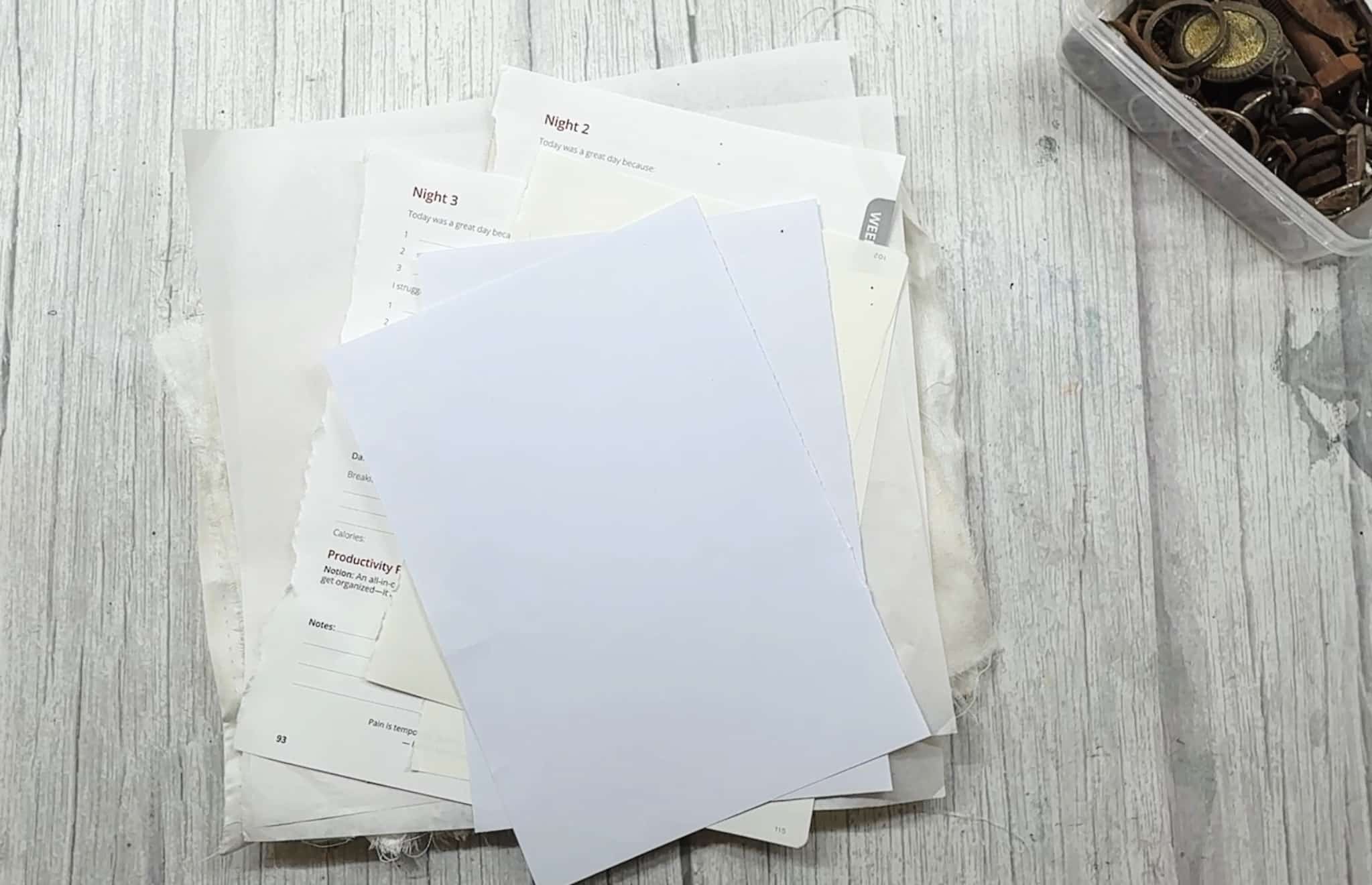 How to Make Rust Printed Papers and Fabrics in 3 Easy Steps - Debasree ...