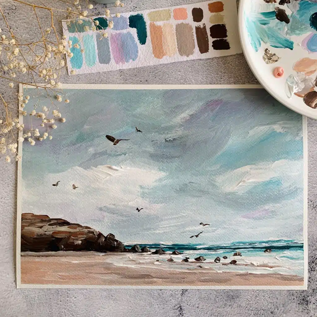 26-coastal-beach-aesthetic-seascape-acrylic-painting-ideas-easy-simple-tutorial-beach-scenes-mini-canvas-step-by-step-for-beginners-debasree-dey-art-3177 copy