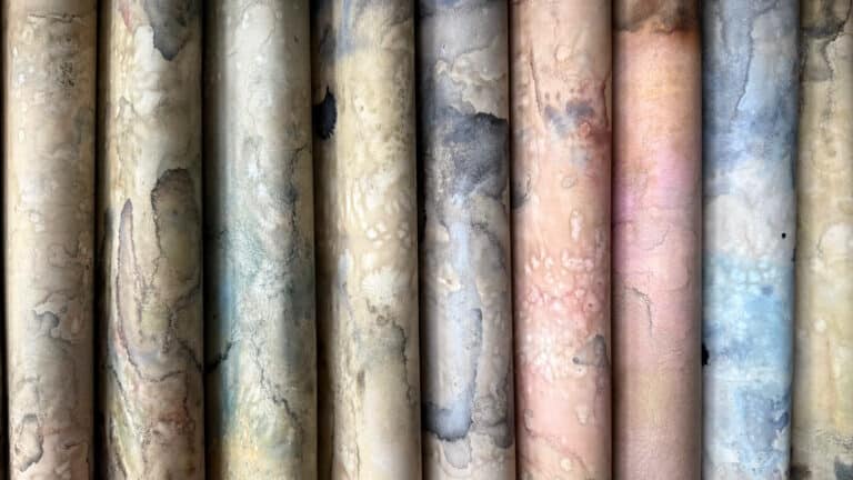 Coffee-dye-with-acrylics-color-mixing-theory-papers-debasree-dey-art-4459