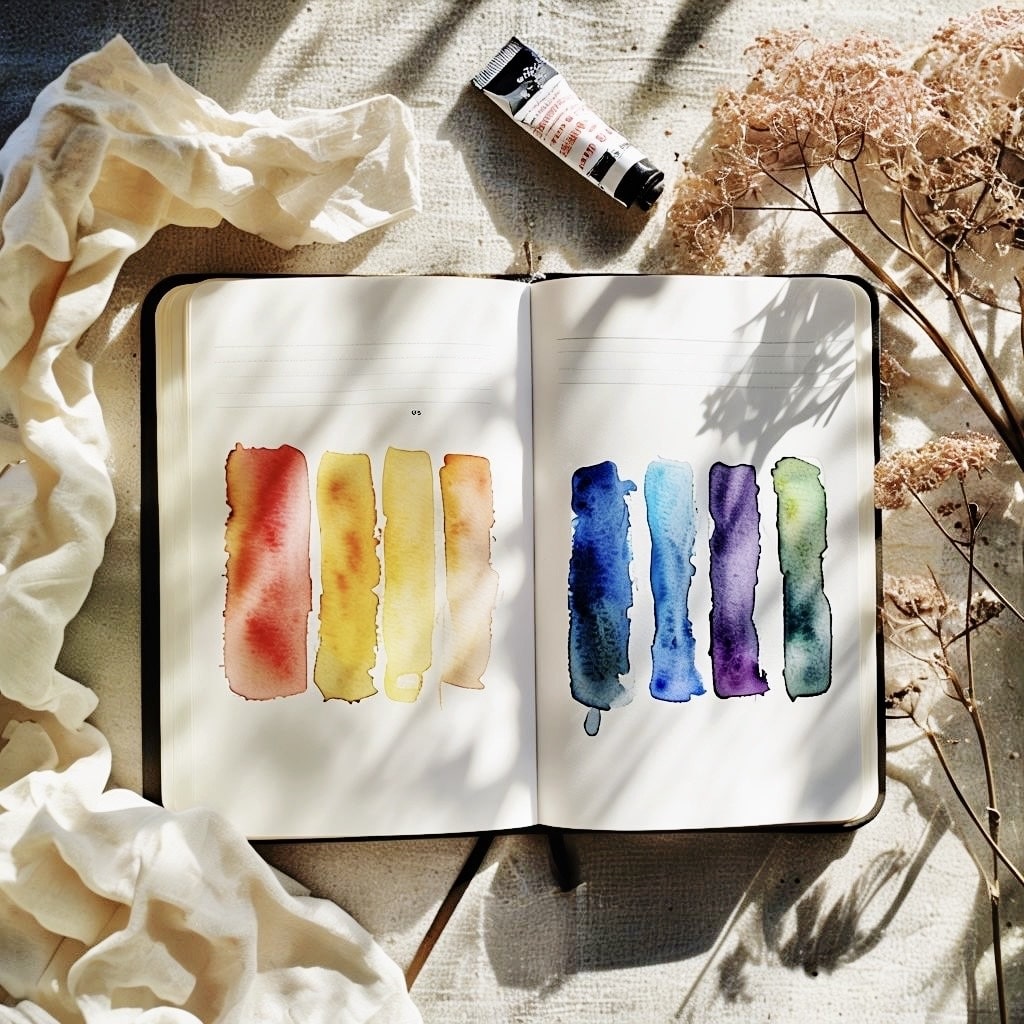 Color theory masterclass color journal color mixing online art class debasree dey art
