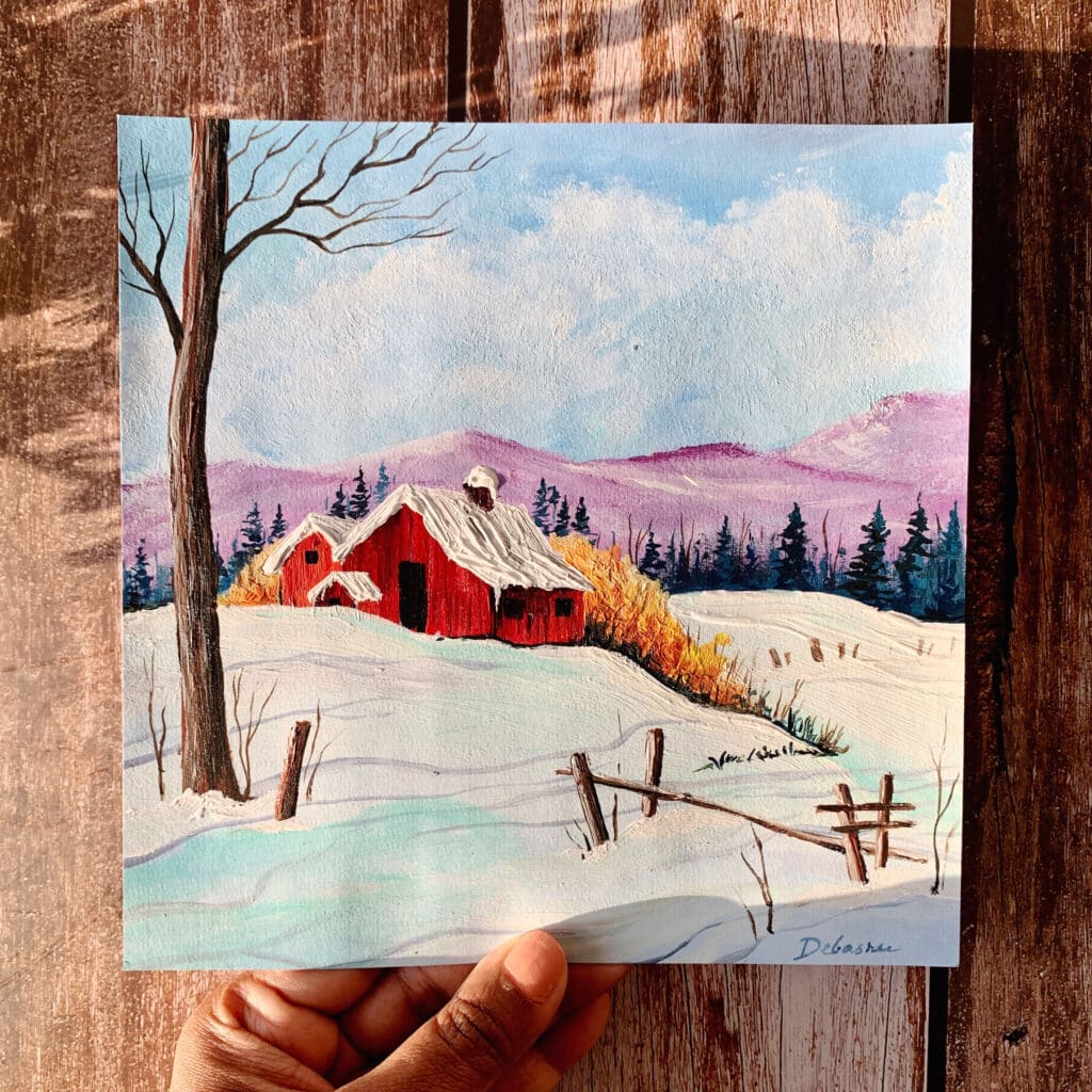 how-to-paint-snowy-pine-trees-acrylic-painting-tutorial-for-beginners-Debasree-Dey-Art-4650