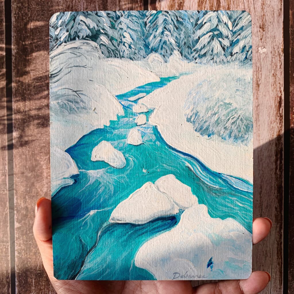 how-to-paint-snowy-pine-trees-acrylic-painting-tutorial-for-beginners-Debasree-Dey-Art-4654
