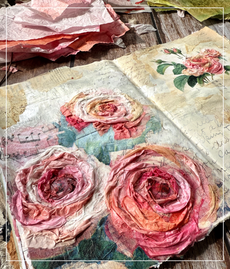 30+ Floral Art Journal Page Ideas - Debasree Dey Art