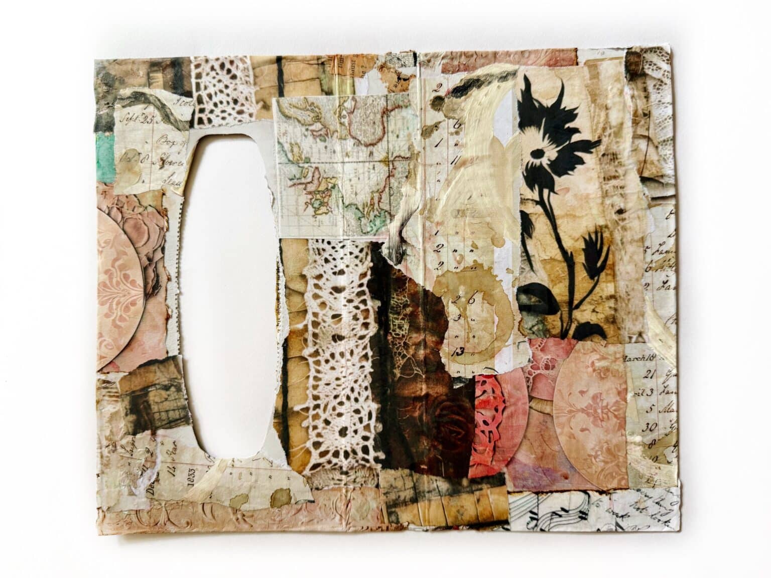 Create a Junk Journal repurposing Tissue Box, Scrap Papers and Free ...