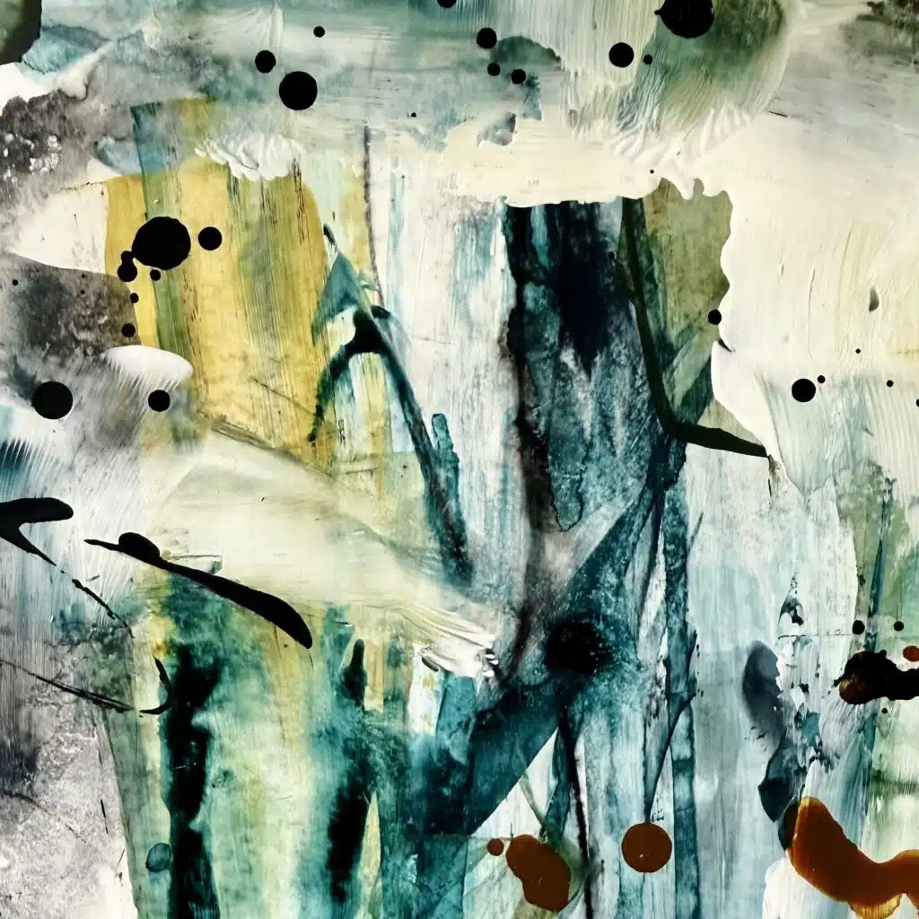 🎨 Mixed-Media Abstracts - Debasree Dey Art