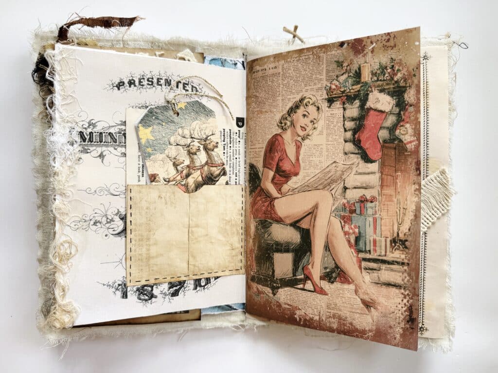 Christmas-art-journal-mixed-media-junk-journal-handmade-artist-book-textile-texture-collage-debasree-dey-art-8525