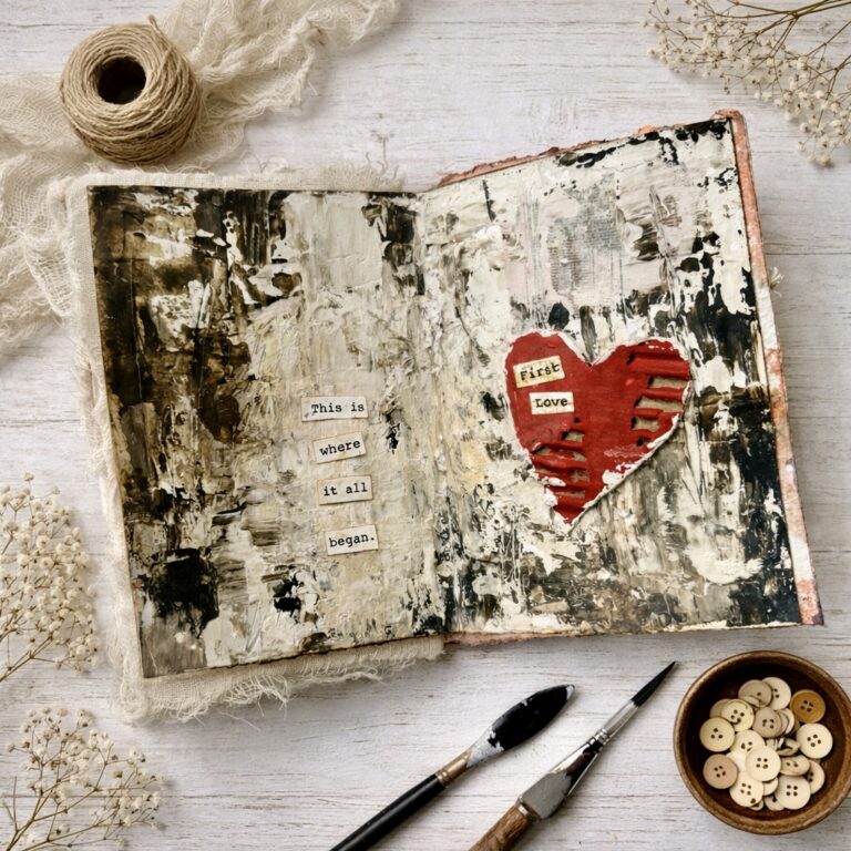 heart art journaling prompts