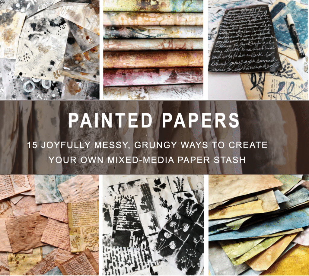 Painted papers class