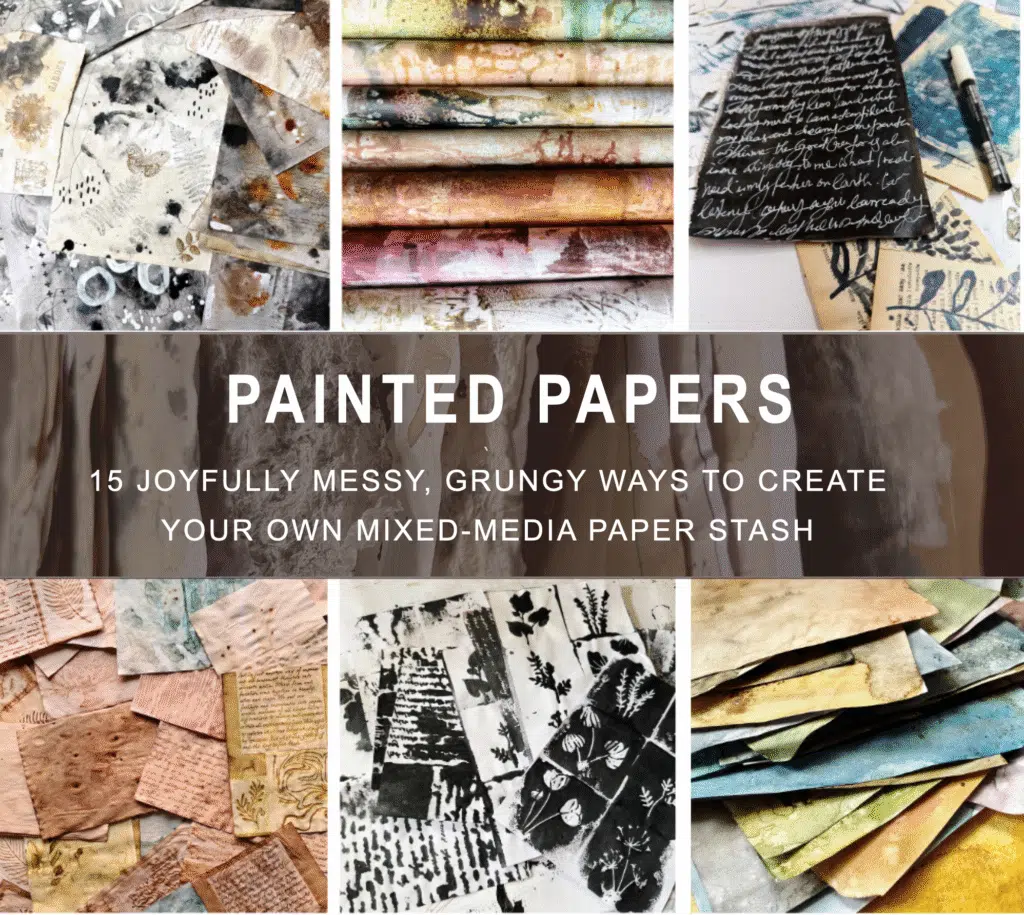 Painted papers class