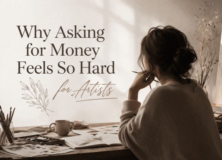 Why Asking for Money Feels So Hard for Artists