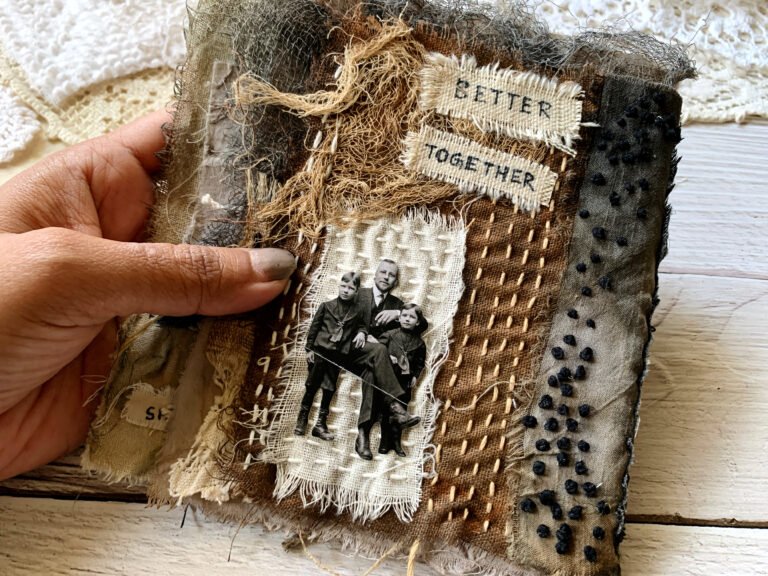 Fabric-book-collage-texture-textile-fibre-mixed-media-slow-stitch-mark-making-debasree-dey-art-0788