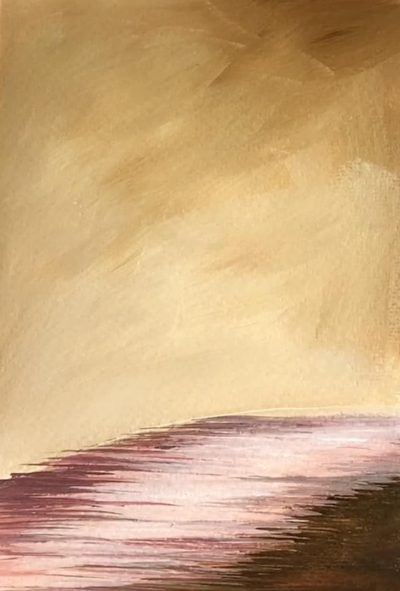 Cherry-blossom-acrylic-painting-romantic-couple-walking-step-by-step-tutorial-3