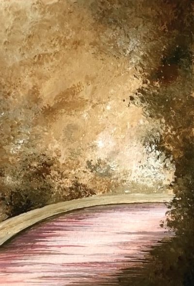 Cherry-blossom-acrylic-painting-romantic-couple-walking-step-by-step-tutorial-6