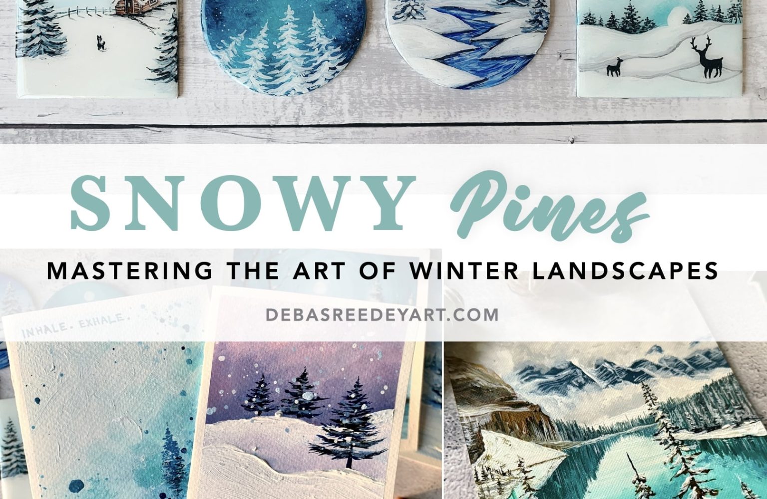 how-to-paint-snowy-pine-trees-acrylic-painting-tutorial-for-beginners-Debasree-Dey-Art_5